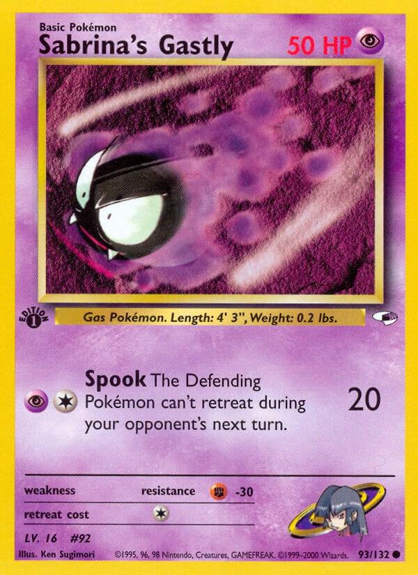 Sabrina's Gastly [1st-Edition]