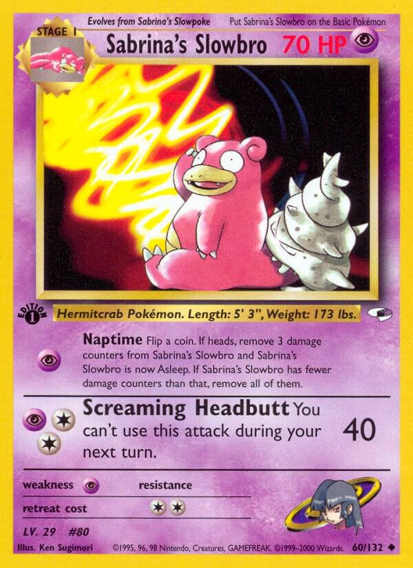 Sabrina's Slowbro [1st-Edition]