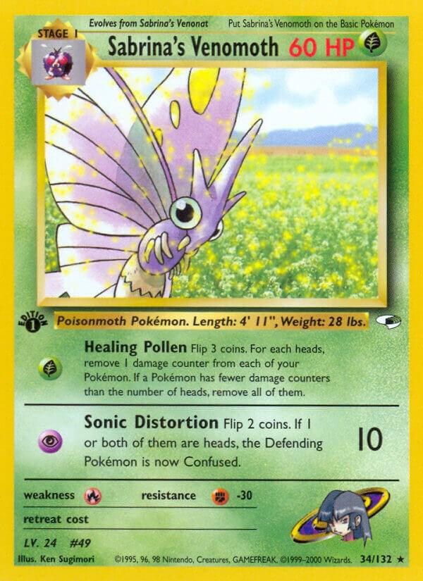 Sabrina's Venomoth [1st-Edition]