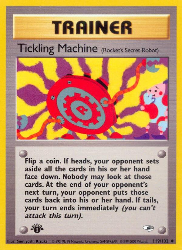 Gym Heroes [1st-Edition] Tickling Machine [1st-Edition] Pokémon card