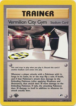 Vermillion City Gym [1st-Edition]
