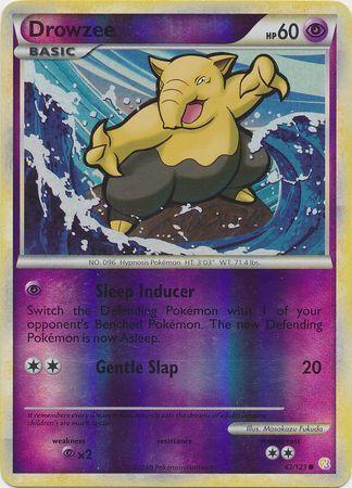 HeartGold & SoulSilver Drowzee [Reverse Holo] Pokémon card