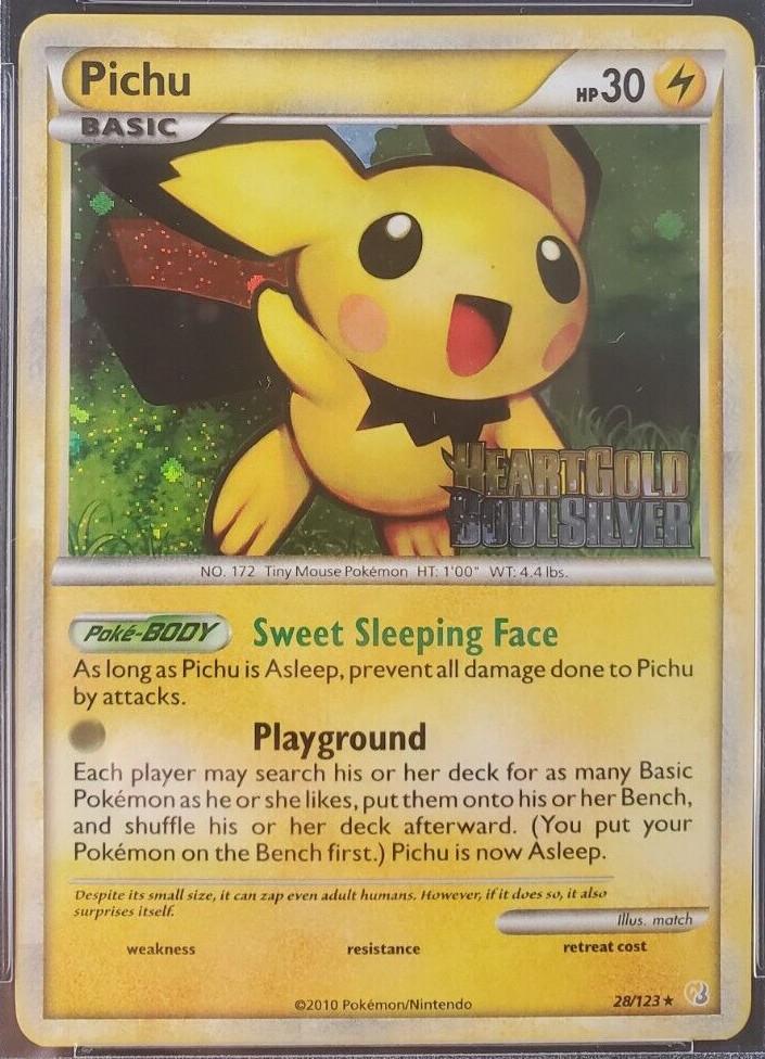 HeartGold & SoulSilver Pichu [Prerelease] Pokémon card
