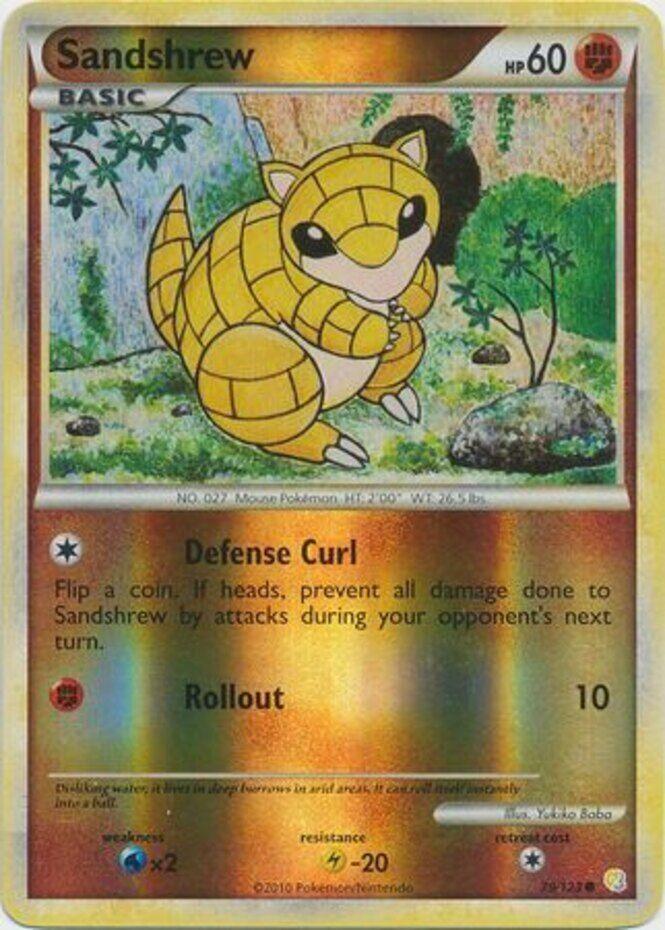 Sandshrew [Reverse Holo]