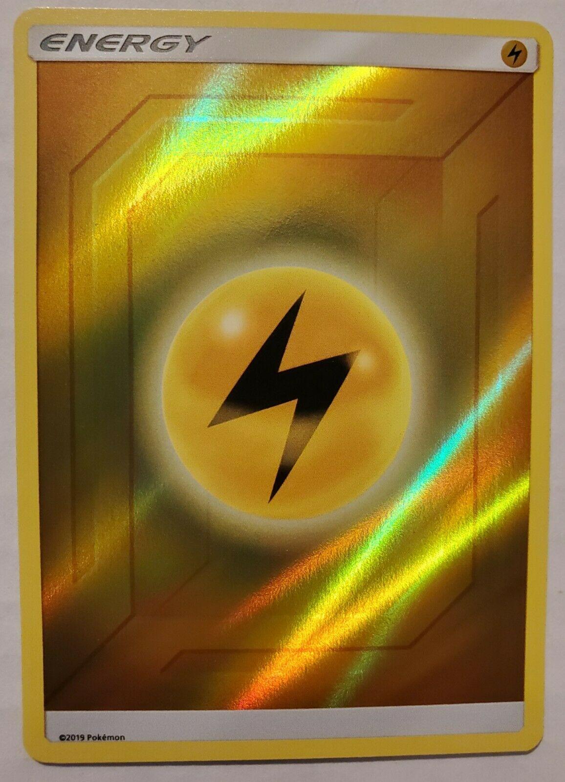 Hidden Fates Lightning Energy [Reverse Holo] Pokémon card