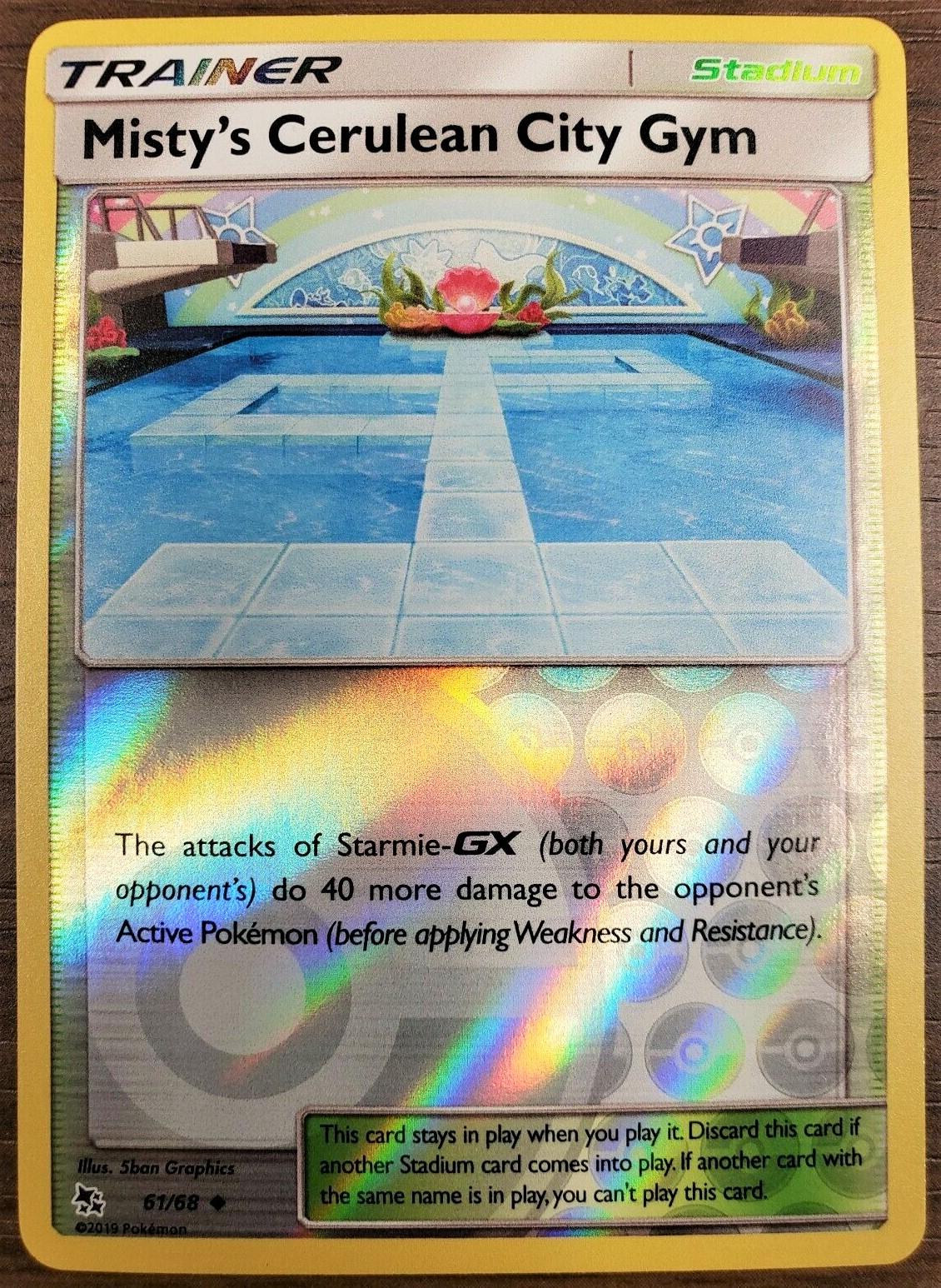 Misty's Cerulean City Gym [Reverse Holo]