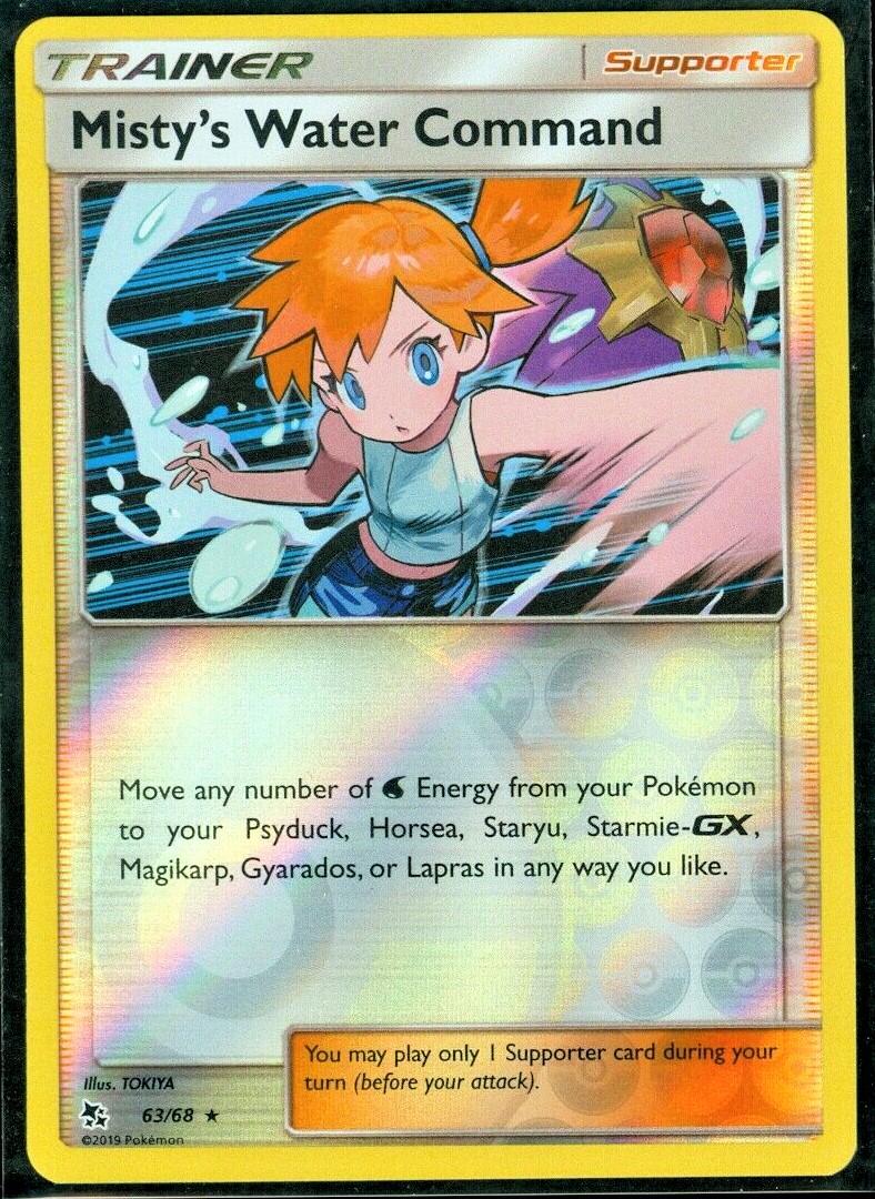 Misty's Water Command [Reverse Holo]
