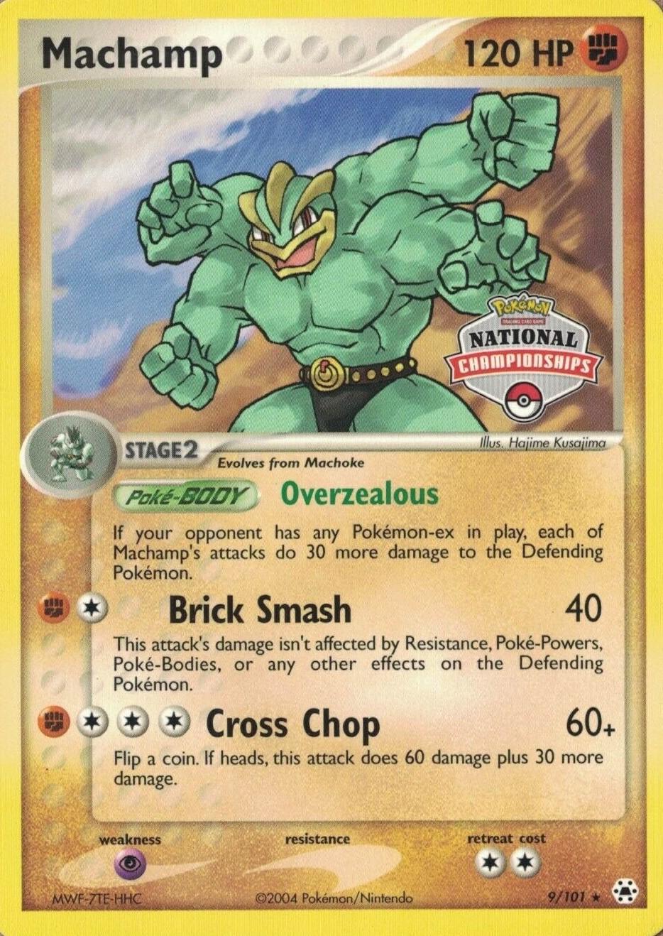 Hidden Legends Machamp [National-Championships] Pokémon card
