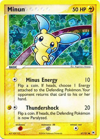 Minun [Reverse Holo]