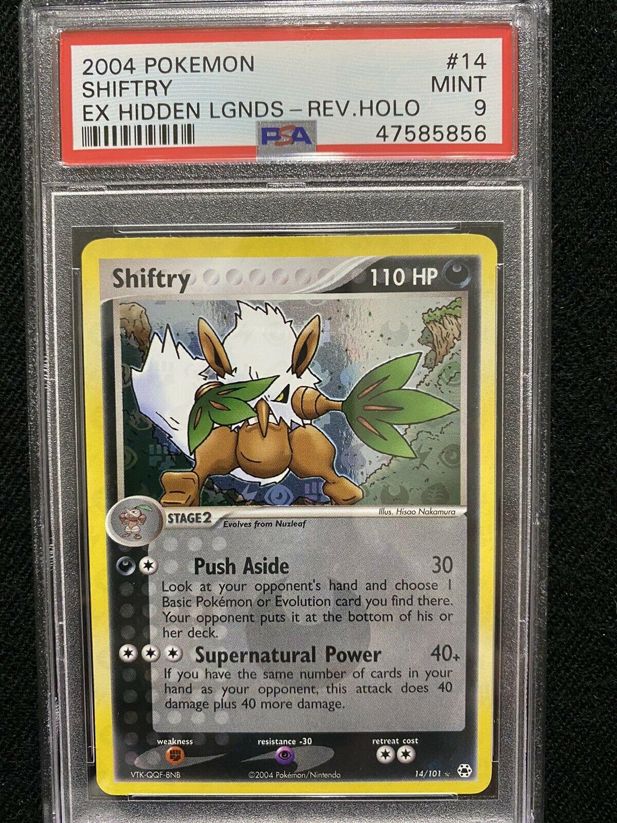 Hidden Legends Shiftry [Reverse Holo] Pokémon card
