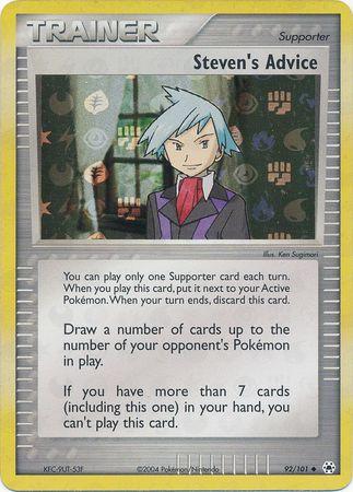 Steven's Advice [Reverse Holo]