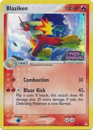 Blaziken [Reverse Holo]