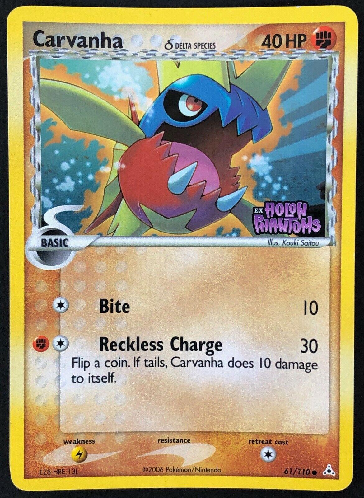 Carvanha [Reverse Holo]