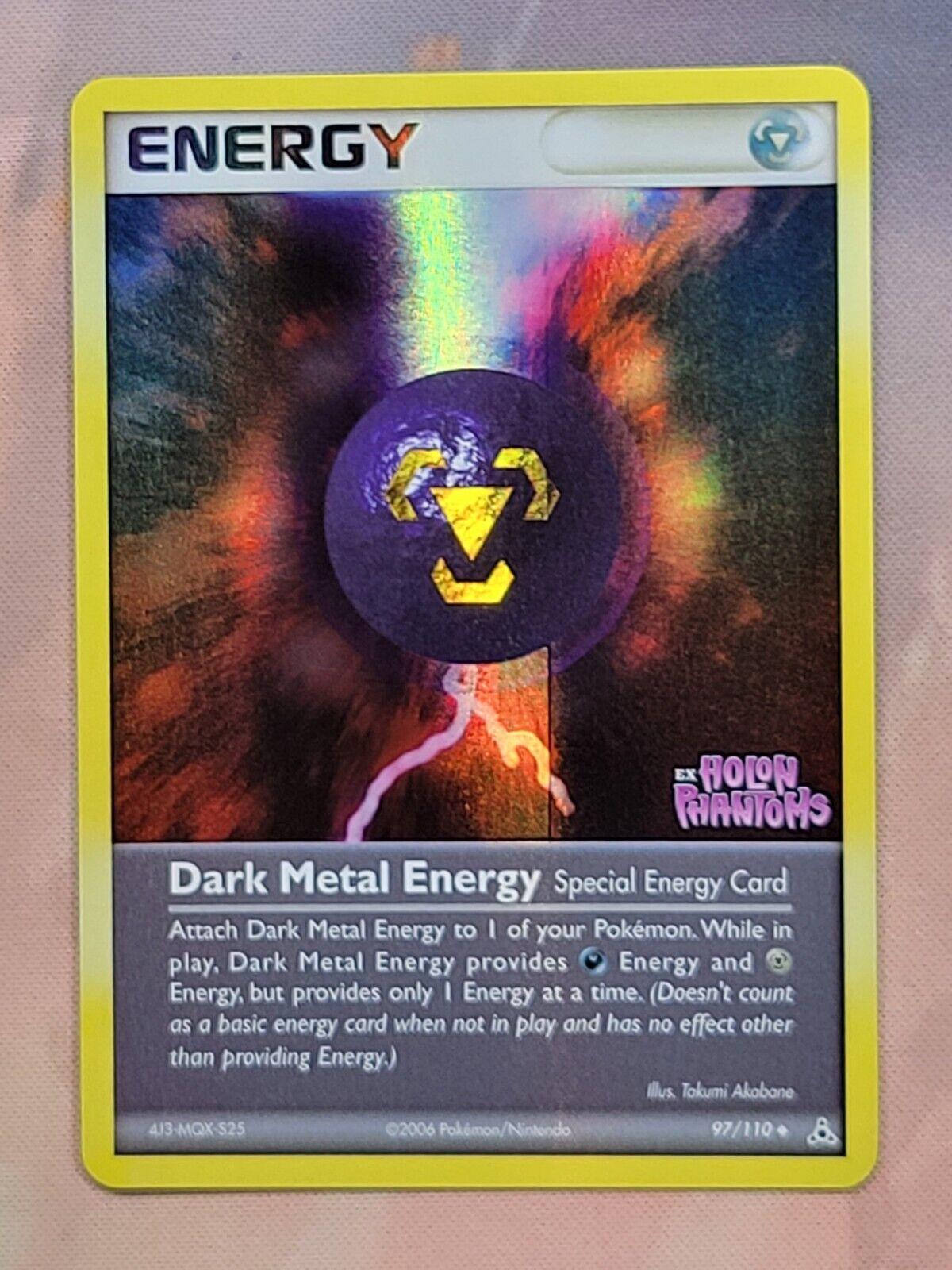 Holon Phantoms Dark Metal Energy [Holo] Pokémon card