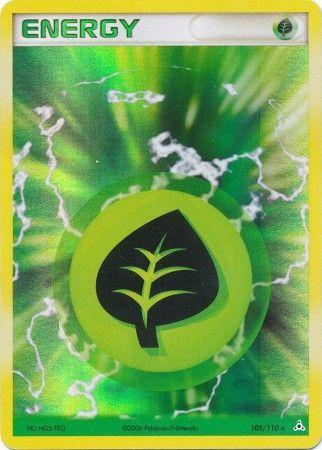 Holon Phantoms Grass Energy [Holo] Pokémon card