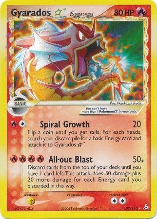 Holon Phantoms Gyarados [Gold-Star] Pokémon card