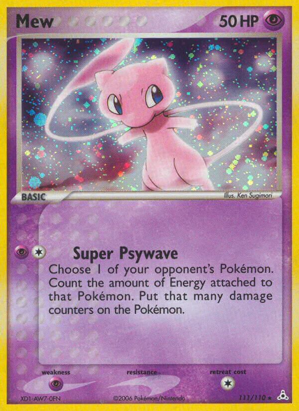 Holon Phantoms Mew Pokémon card