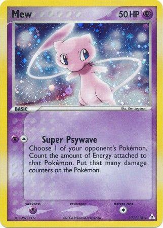 Holon Phantoms Mew [Holo] Pokémon card