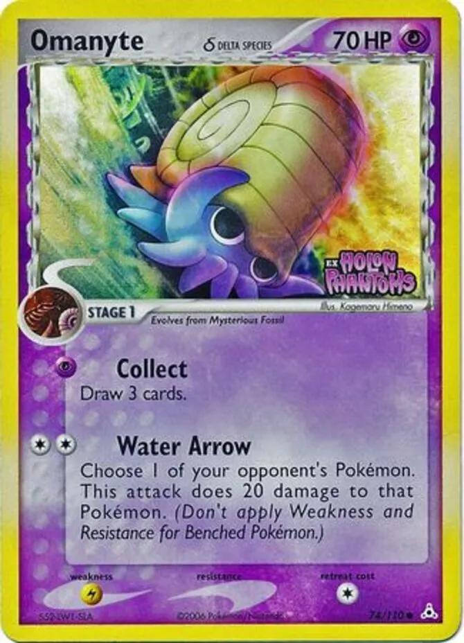 Omanyte [Reverse Holo]