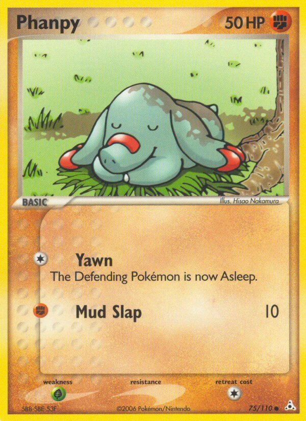 Holon Phantoms Phanpy Pokémon card