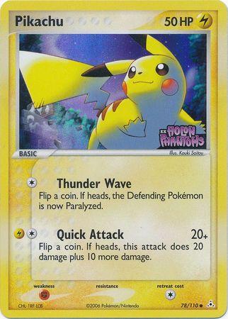 Pikachu [Reverse Holo]