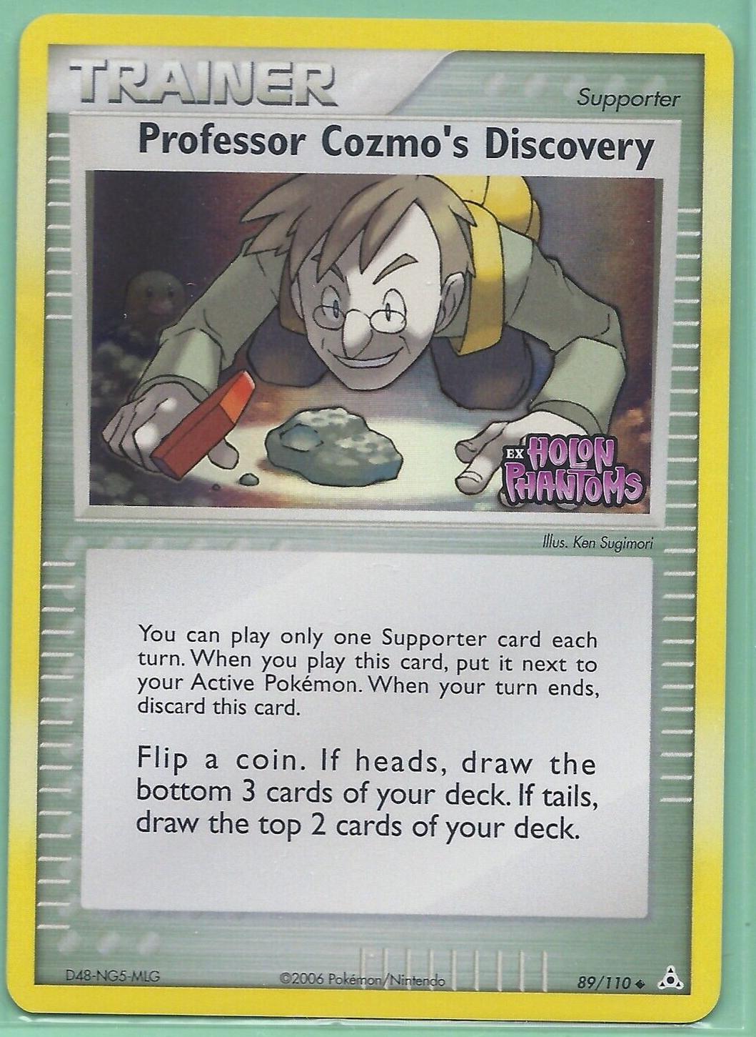 Holon Phantoms Professor Cozmo's Discovery [Stamped] Pokémon card