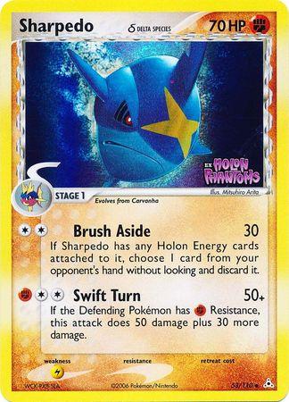 Holon Phantoms Sharpedo [Reverse Holo] Pokémon card