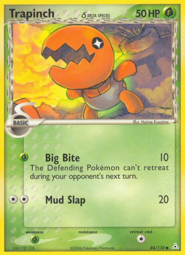 Holon Phantoms Trapinch Pokémon card