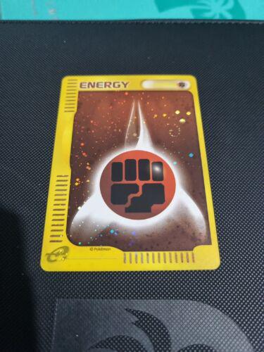 Japanese 2002 McDonald's Fighting Energy [Holo] Pokémon card