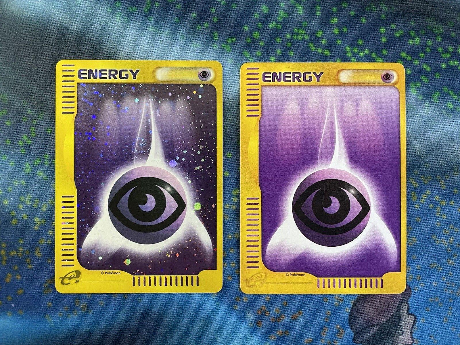 Japanese 2002 McDonald's Psychic Energy [Holo] Pokémon card