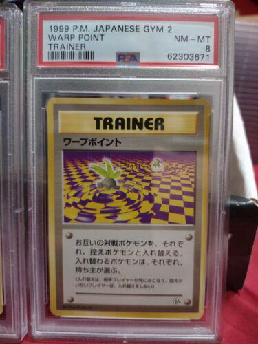 Japanese Challenge from the Darkness Warp Point Pokémon card