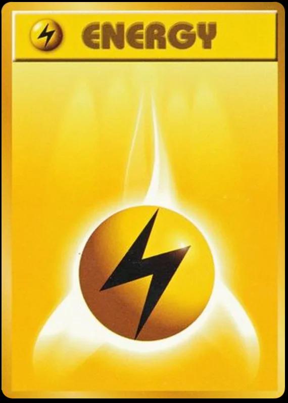 Japanese Expansion Pack Lightning Energy Pokémon card