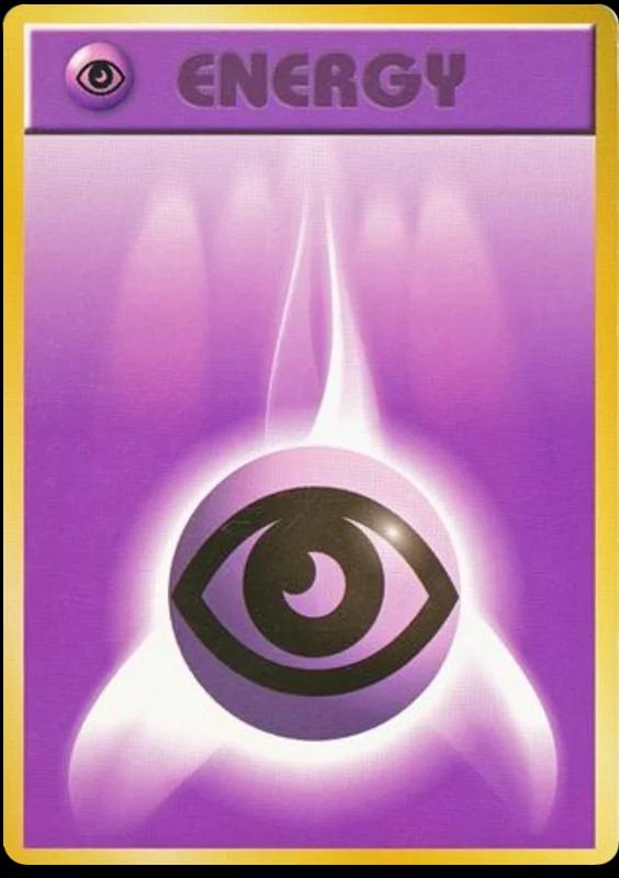 Japanese Expansion Pack Psychic Energy Pokémon card