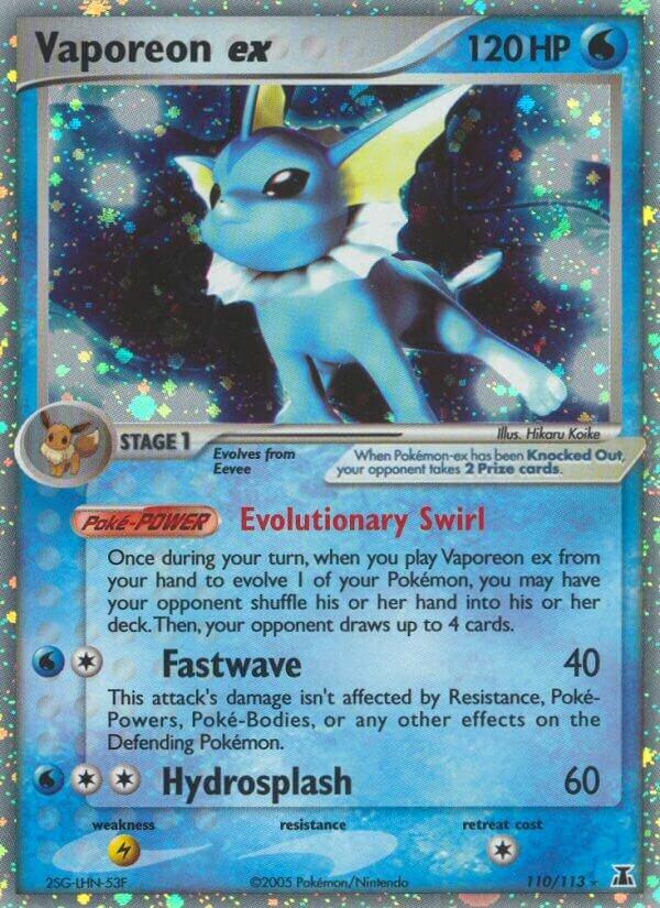 Vaporeon EX [1st-Edition]