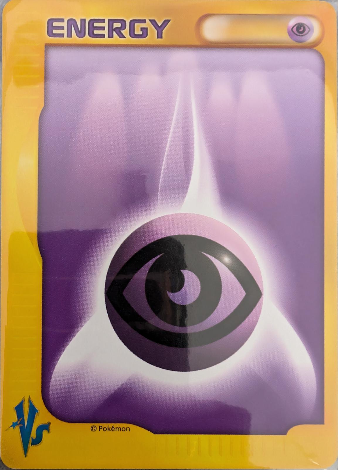 Japanese Limited VS Psychic Energy Pokémon card
