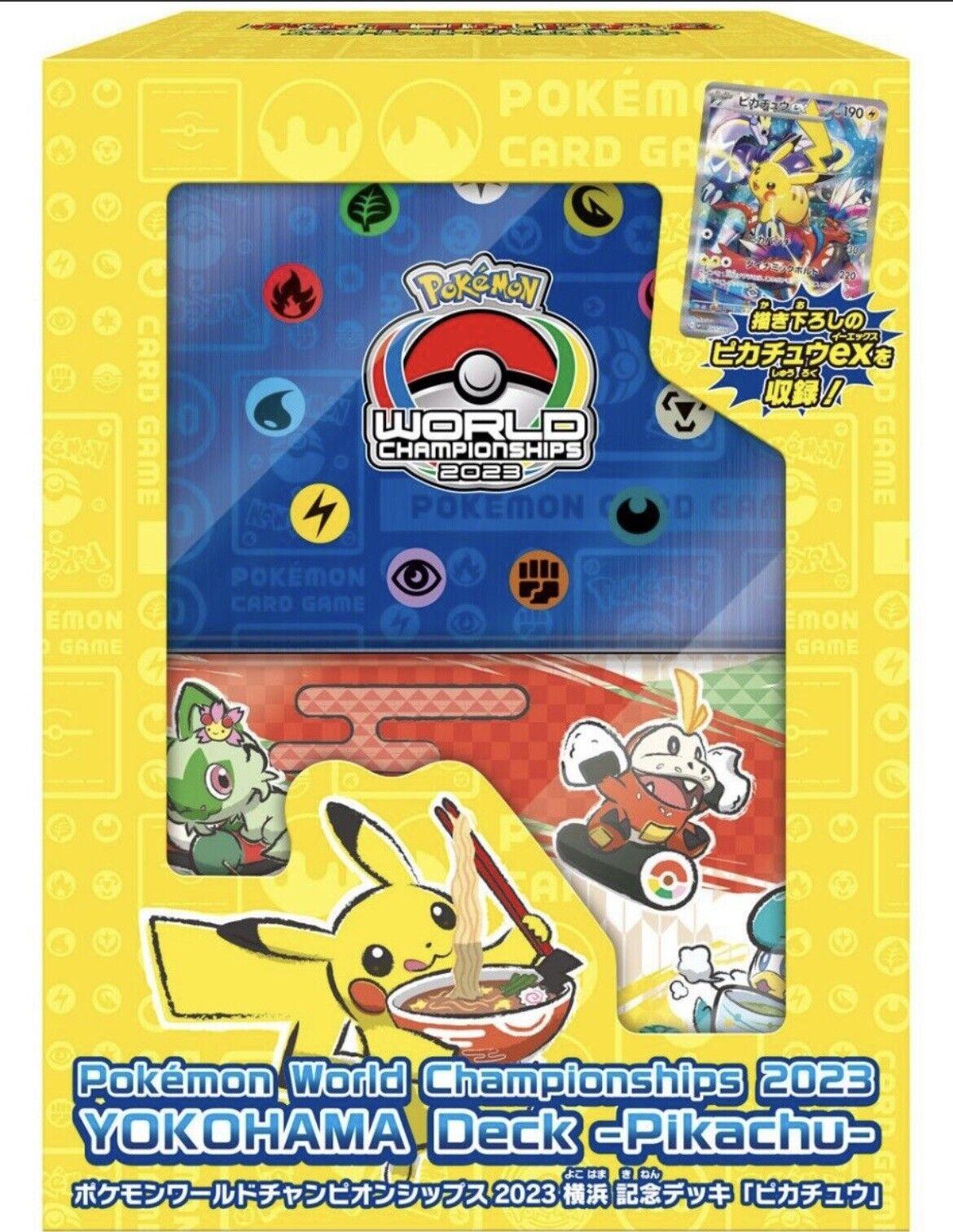 Japanese World Championships 2023 Yokohama Deck Pokémon card