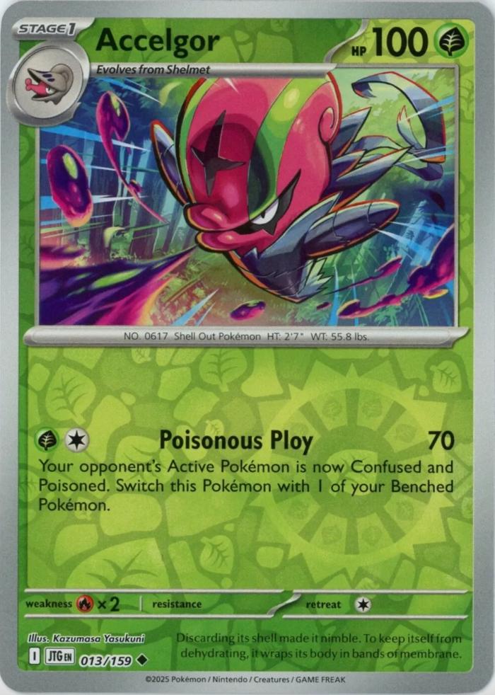 Accelgor [Reverse Holo]