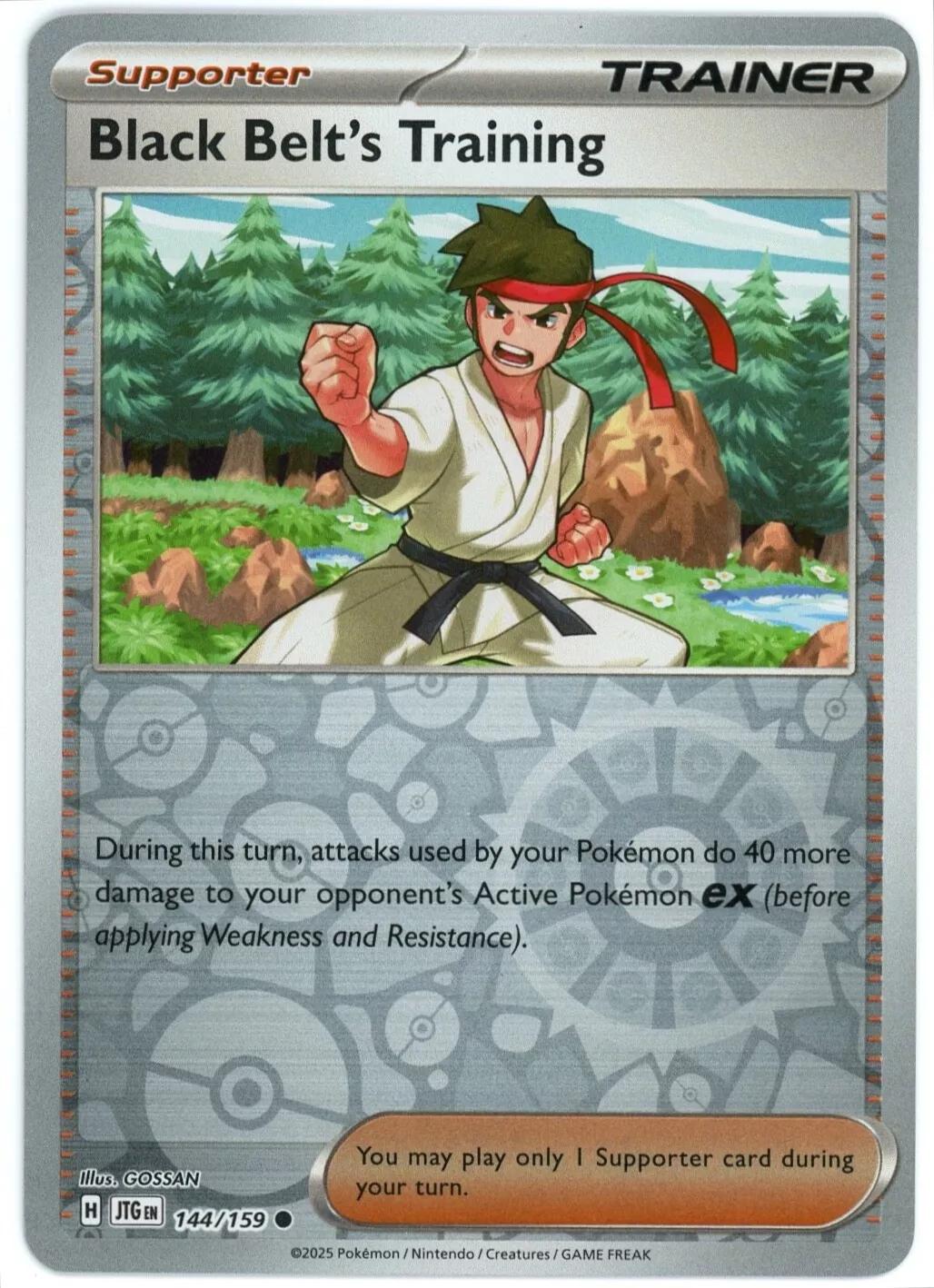 Black Belt's Training [Reverse Holo]