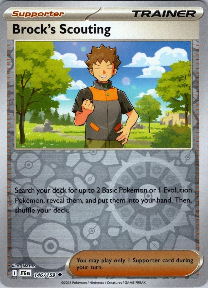 Brock's Scouting [Reverse Holo]