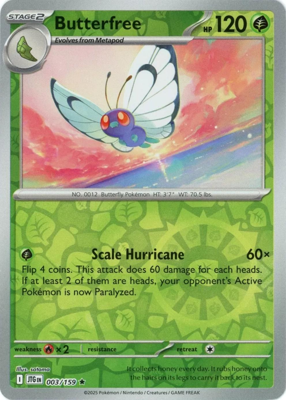 Butterfree [Reverse Holo]