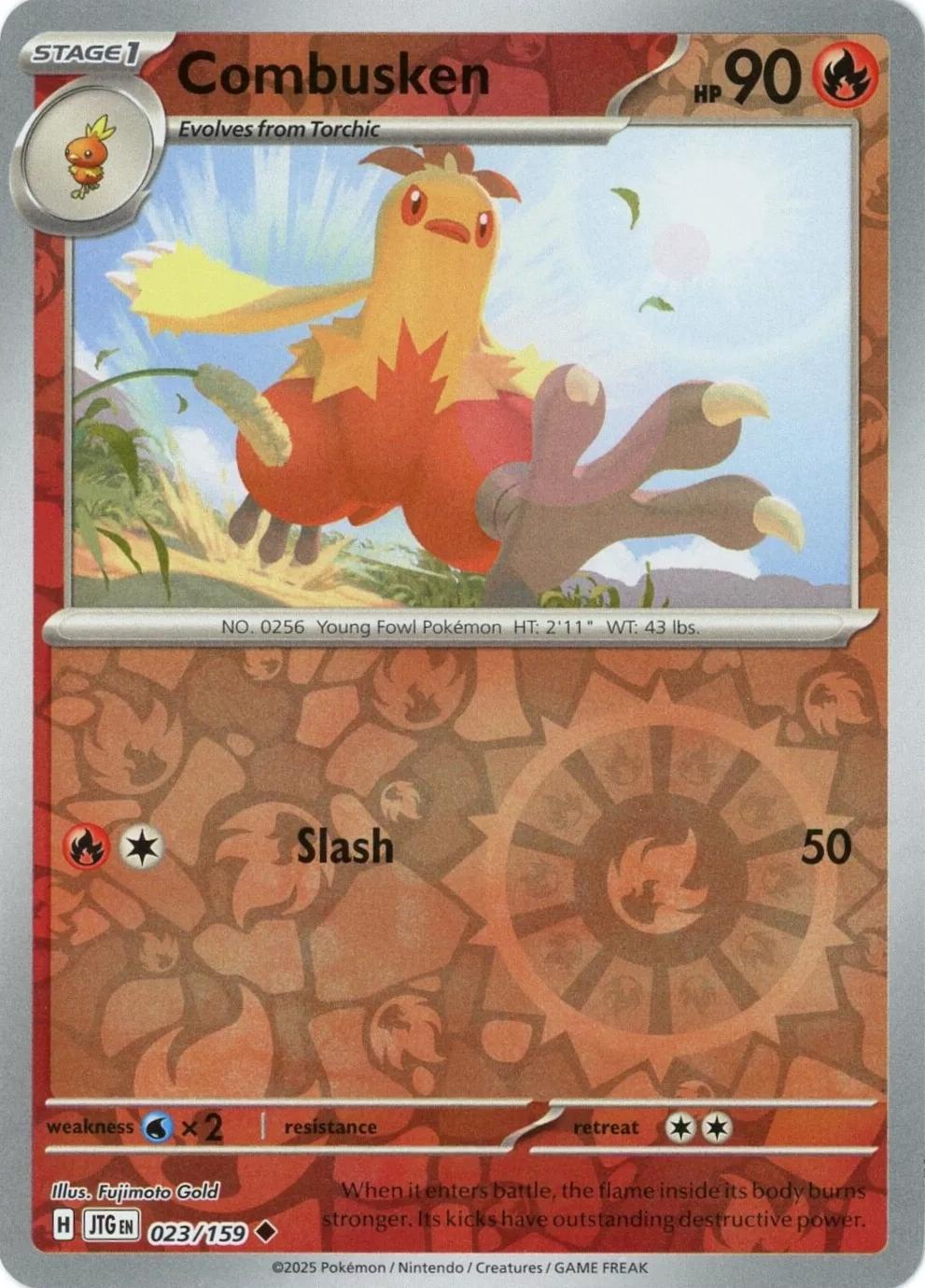 Combusken [Reverse Holo]