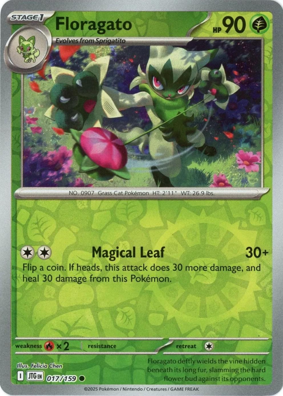 Floragato [Reverse Holo]