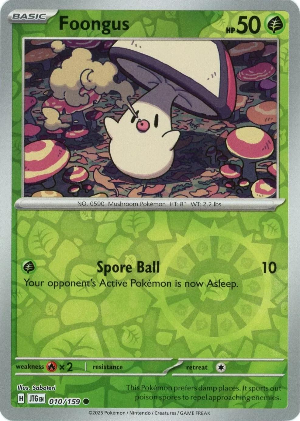 Foongus [Reverse Holo]