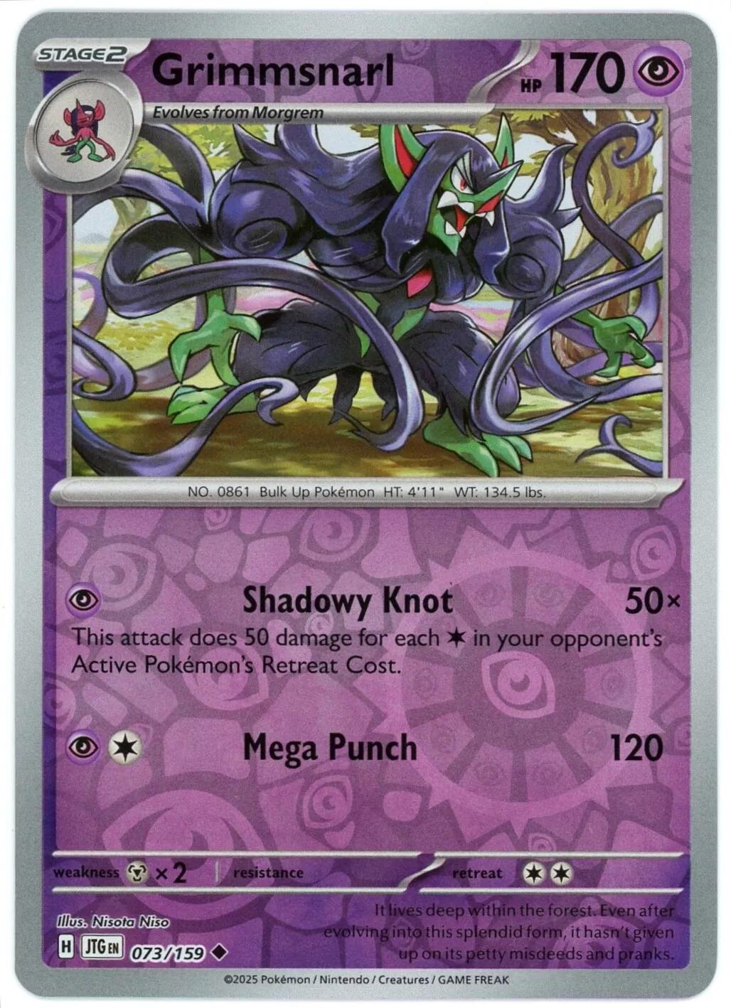 Grimmsnarl [Reverse Holo]