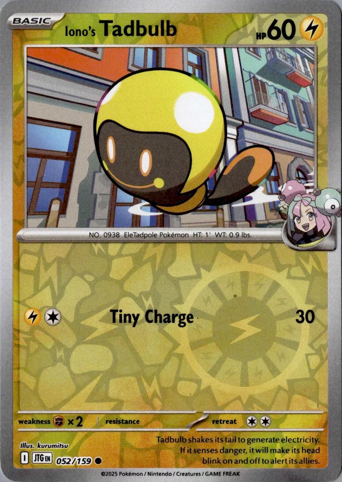 Iono's Tadbulb [Reverse Holo]
