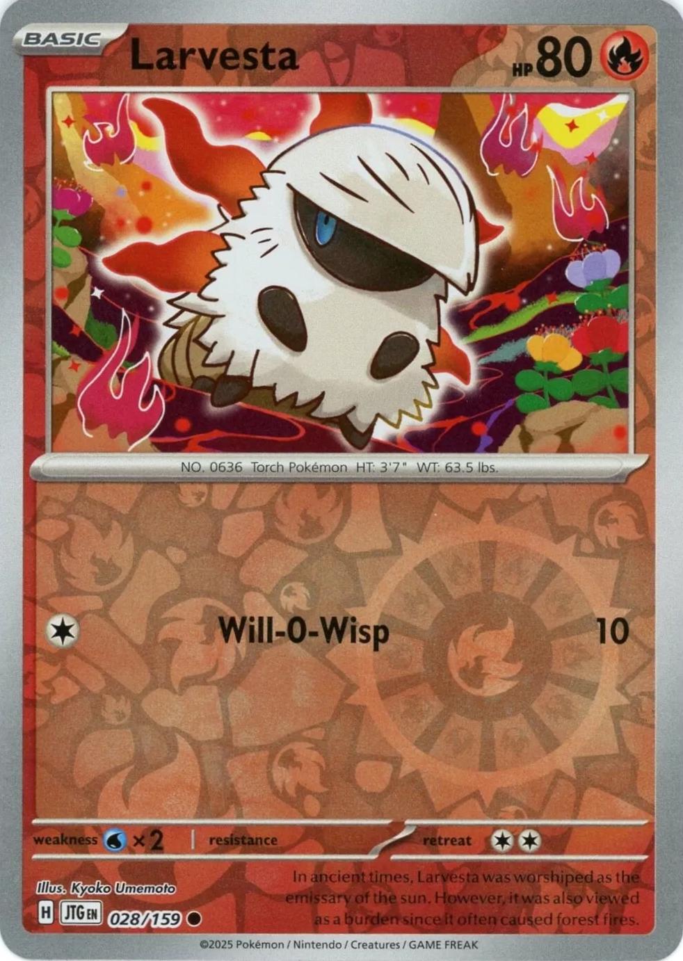 Larvesta [Reverse Holo]