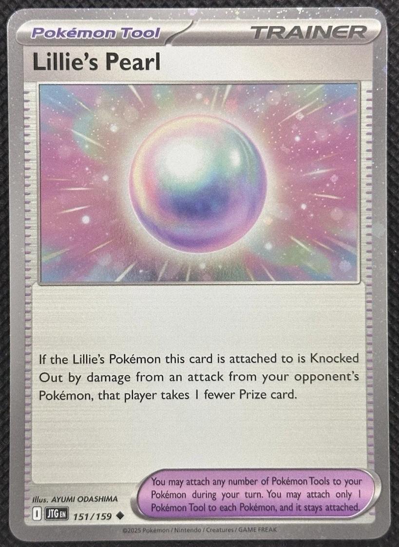 Journey Together Lillie's Pearl [Cosmos-Holo] Pokémon card