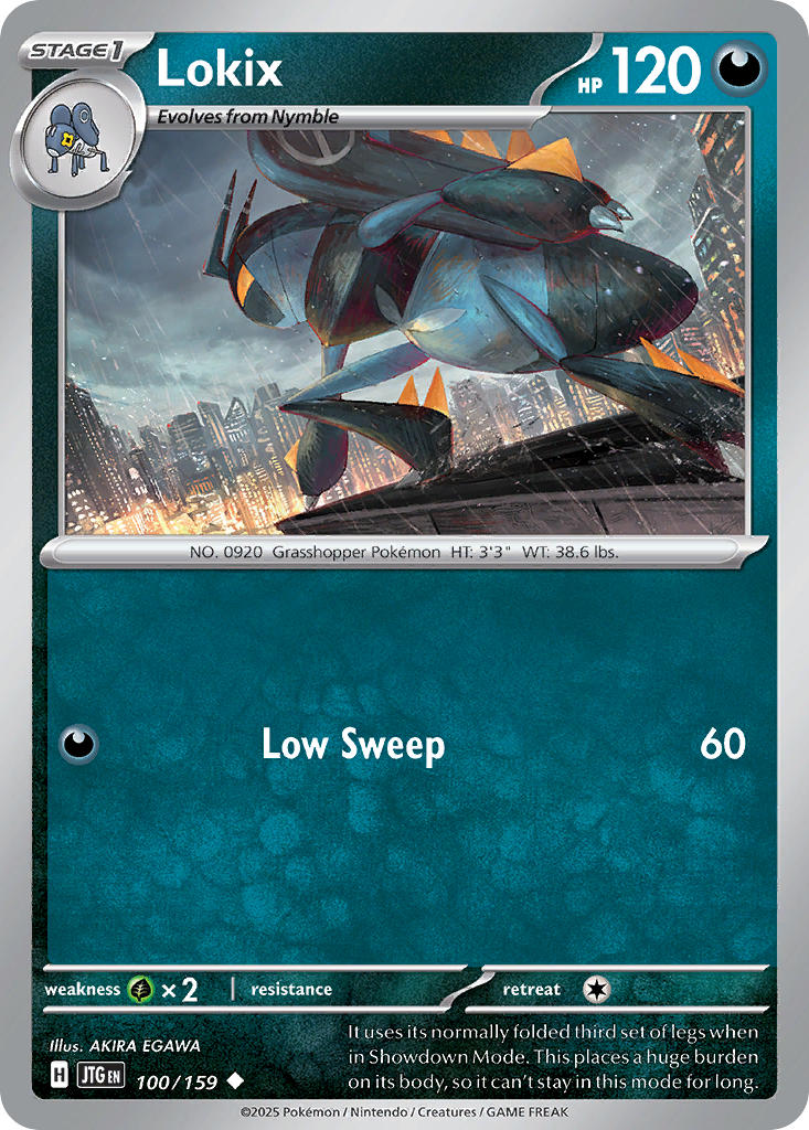 Journey Together Lokix Pokémon card