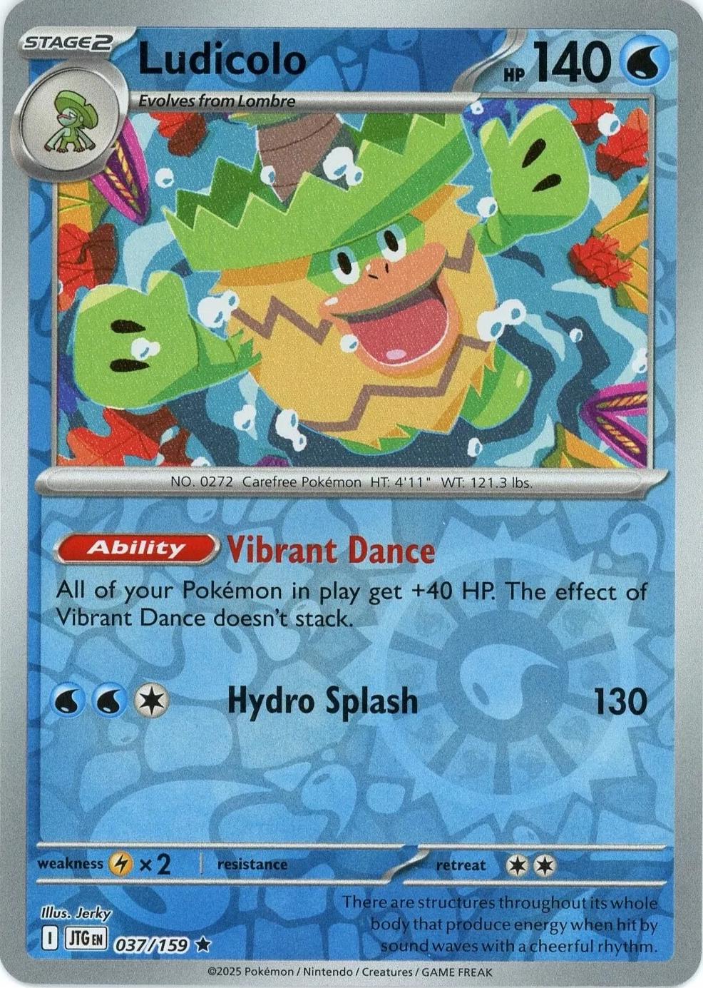 Ludicolo [Reverse Holo]