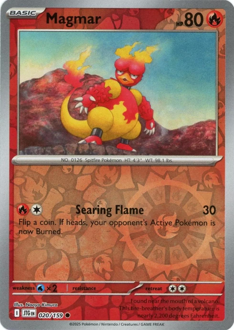 Magmar [Reverse Holo]